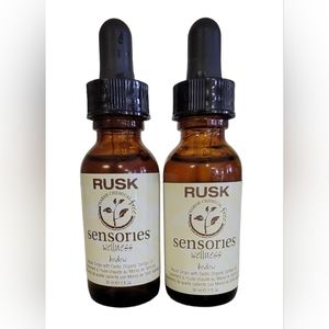 2pcs RUSK SENSORIES WELLNESS TAHITIAN ARGAN OIL REPAIR HAIR TREATMENT BEDEW 1 OZ